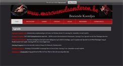 Desktop Screenshot of marcvanvlaanderen.be