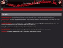 Tablet Screenshot of marcvanvlaanderen.be